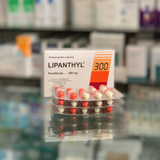 Lipantyl 300 mg 30 capsules