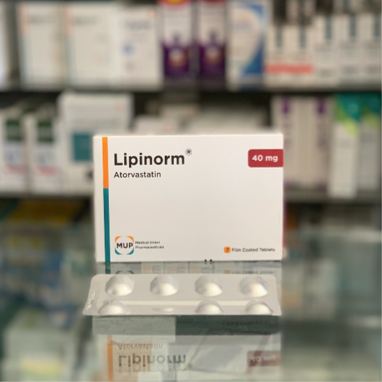 Lipinorm 40 mg 7 tablets