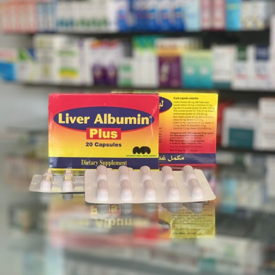 Liver Albumin plus 20 capsules