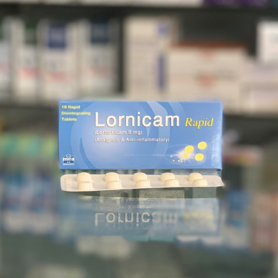 Lornicam Rapid 8 mg 10 tablets