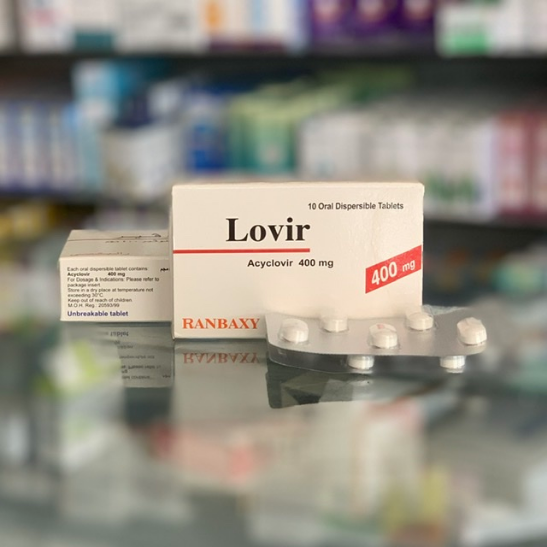 Lovir 400 mg 10 dispersible tablets