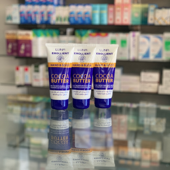 Luna emollient for hands and body with cocoa butter 75 gr