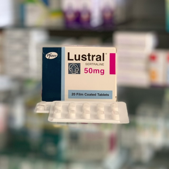 Lustral 50 mg 20 tablets