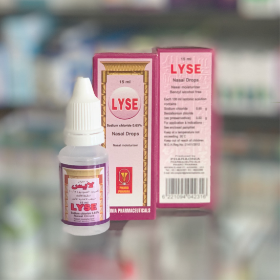 Lyse nasal drops 15 ml