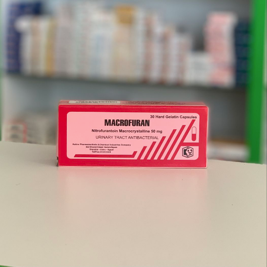 Macrofuran 50 mg 30 capsules