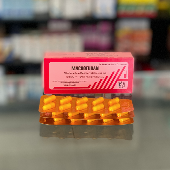 Macrofuran 50 mg 30 tablets