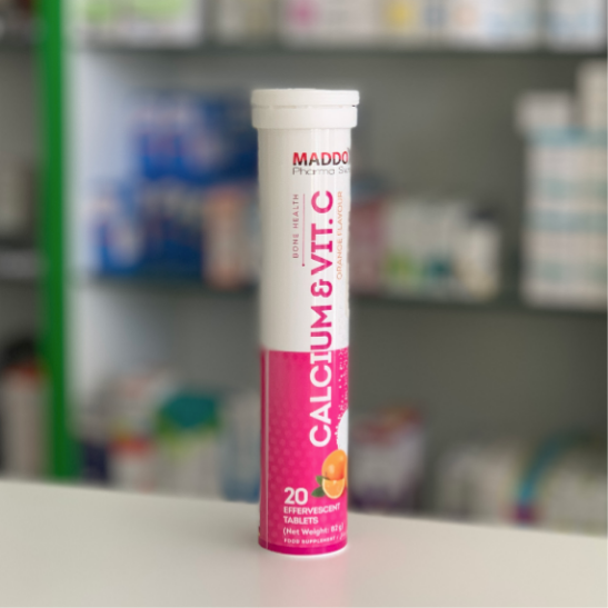 Maddox calcium+ vitamin C