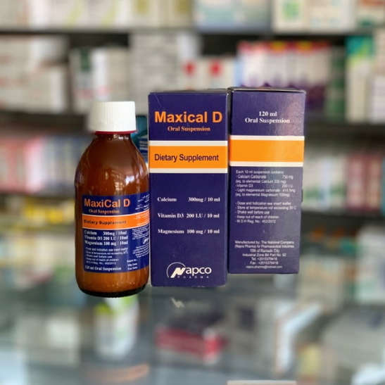Maxical D suspension 120 ml
