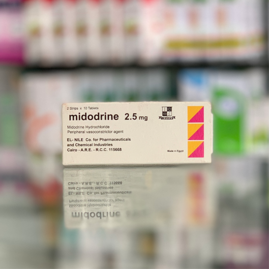 Midodrin 2.5 mg 20 tablets