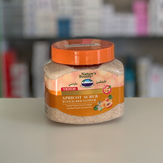 Nature's bounty scrub apricot&elderflower 600g