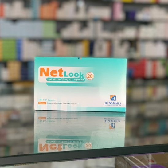 Netlook 20 mg 20 capsules