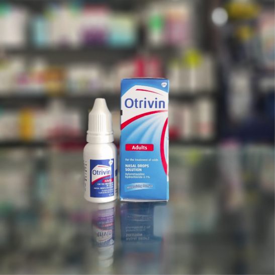 Otrivin 0.1% nasal drops 15 ml