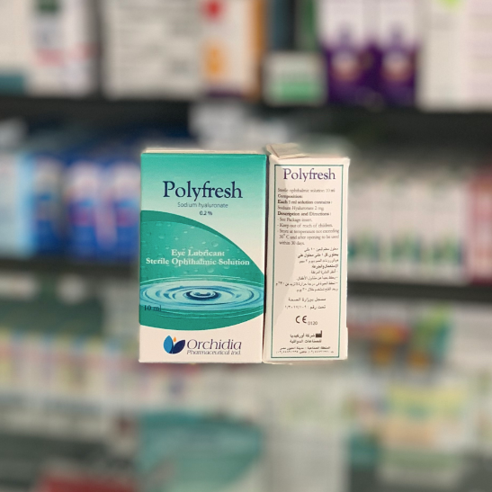 Polyfresh 0.2% eye drops 10 ml