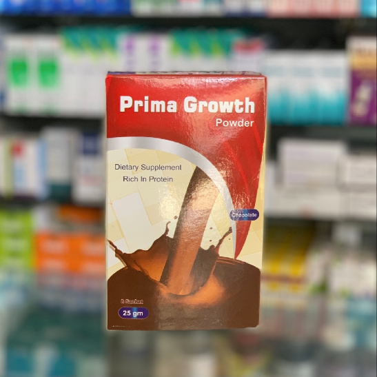 Prima growth. Dietary supplement for adults 8 sachets x 25 gr