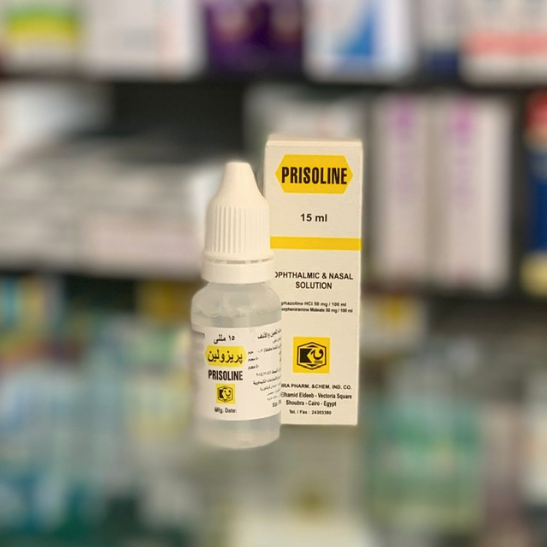 Prisoline nasal and eye drops 15 ml