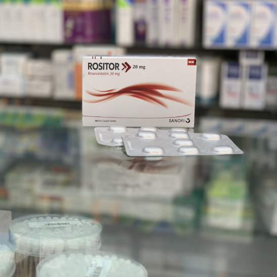 Rositor 20 mg 14 tablets