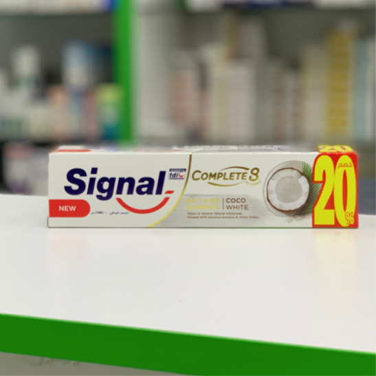 Signal Complete 8 Coco white