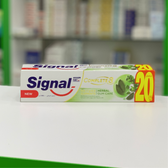 Signal Complete 8 toothpaste Herbal gum care