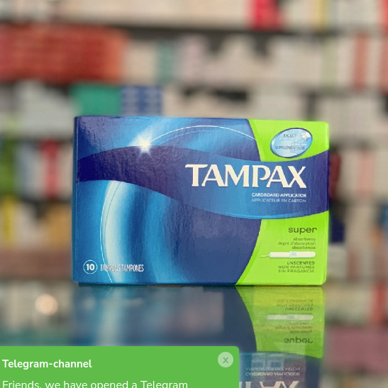Tampons Tampax Super 10 pcs