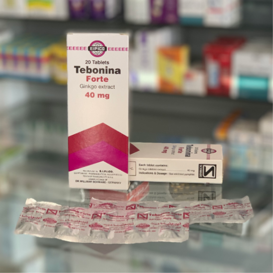 Tebonina forte 40 mg 20 tablets