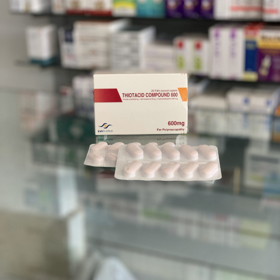 Thiotacid compound 600 mg 20 capsules