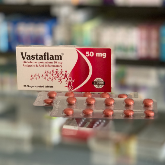 Vastaflam 50 mg 20 tablets