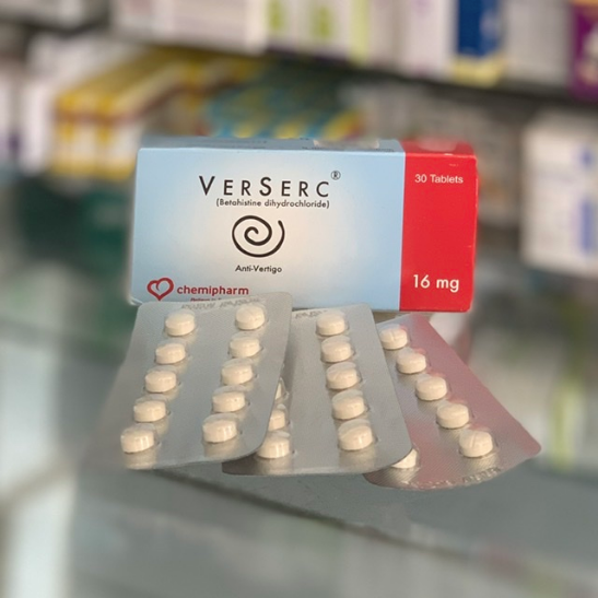 Verserc 16 mg 30 tablets