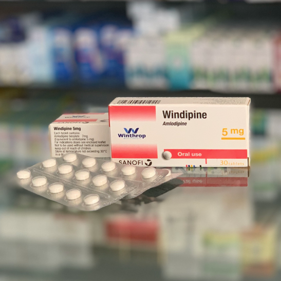 Vindipine 5 mg 30 tablets