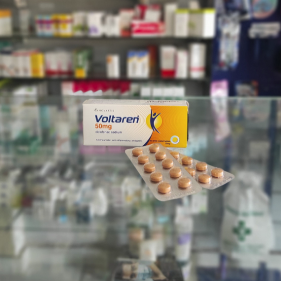 Voltaren 50 mg 20 tablets
