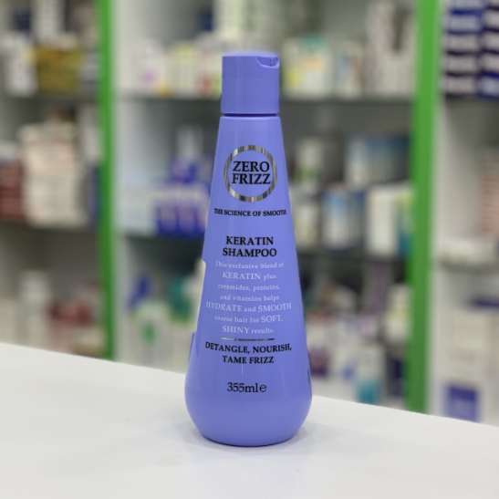 Zero Frizz keratin shampoo