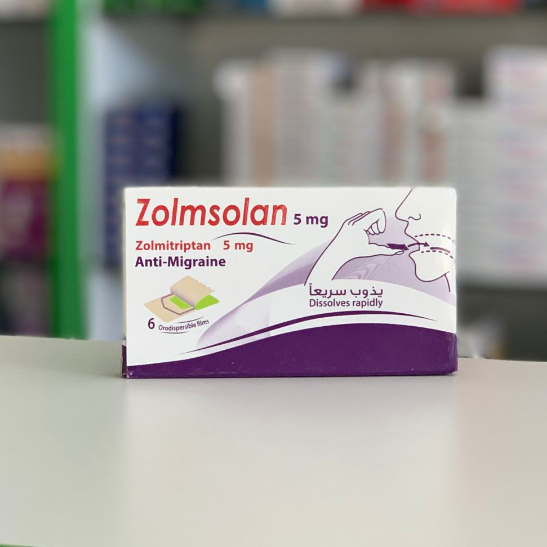 Zolmsolan 5 mg 6 pcs