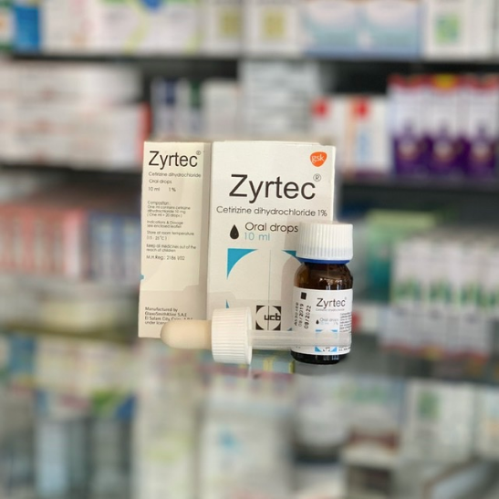 Zyrtec oral solution 1% 100 ml